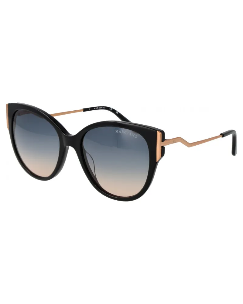 MARCIANO Los Angeles Marciano von Guess GM0834 5601W GM0834 56 01W Sonnenbrille Schwarz