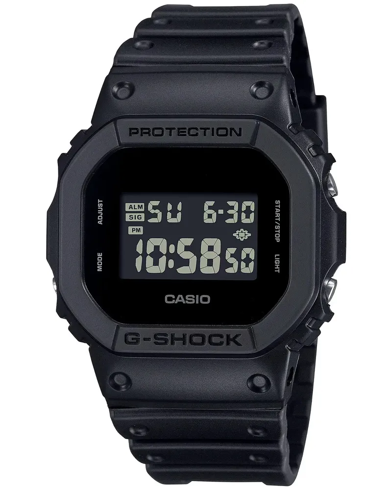 Casio G-shock Schwarz Herren Armbanduhr DW-5600UBB-1ER Schwarz