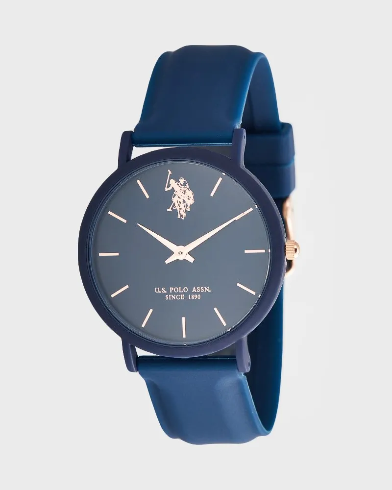 U.S. Polo Assn.  Uhr Lucy Damenuhr Blau