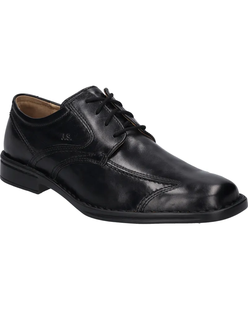 Josef Seibel Herren Halbschuh Douglas 05 in schwarz Schwarz
