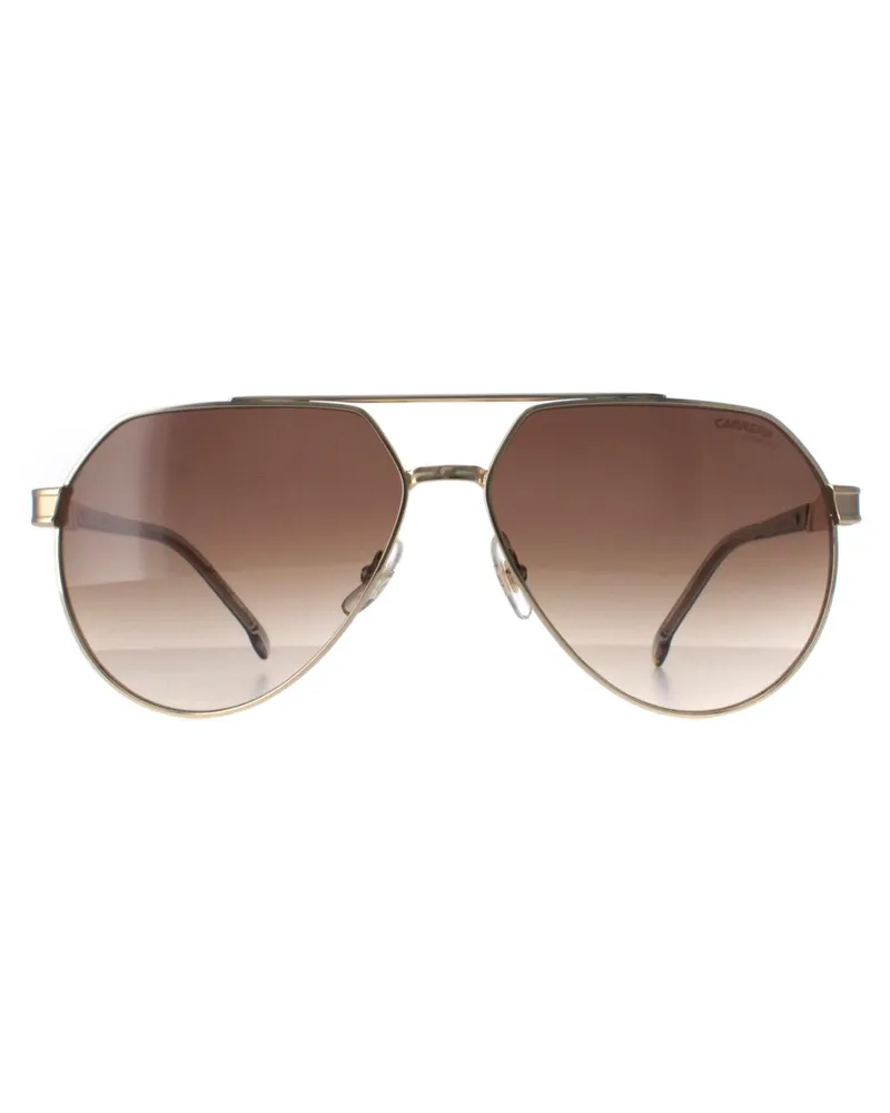 Carrera 1067/S 2F7 HA gold grau braun Farbverlauf Sonnenbrille Gold