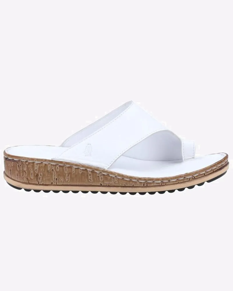 Hush Puppies Elissa Leder Sandalen Damen Weiß