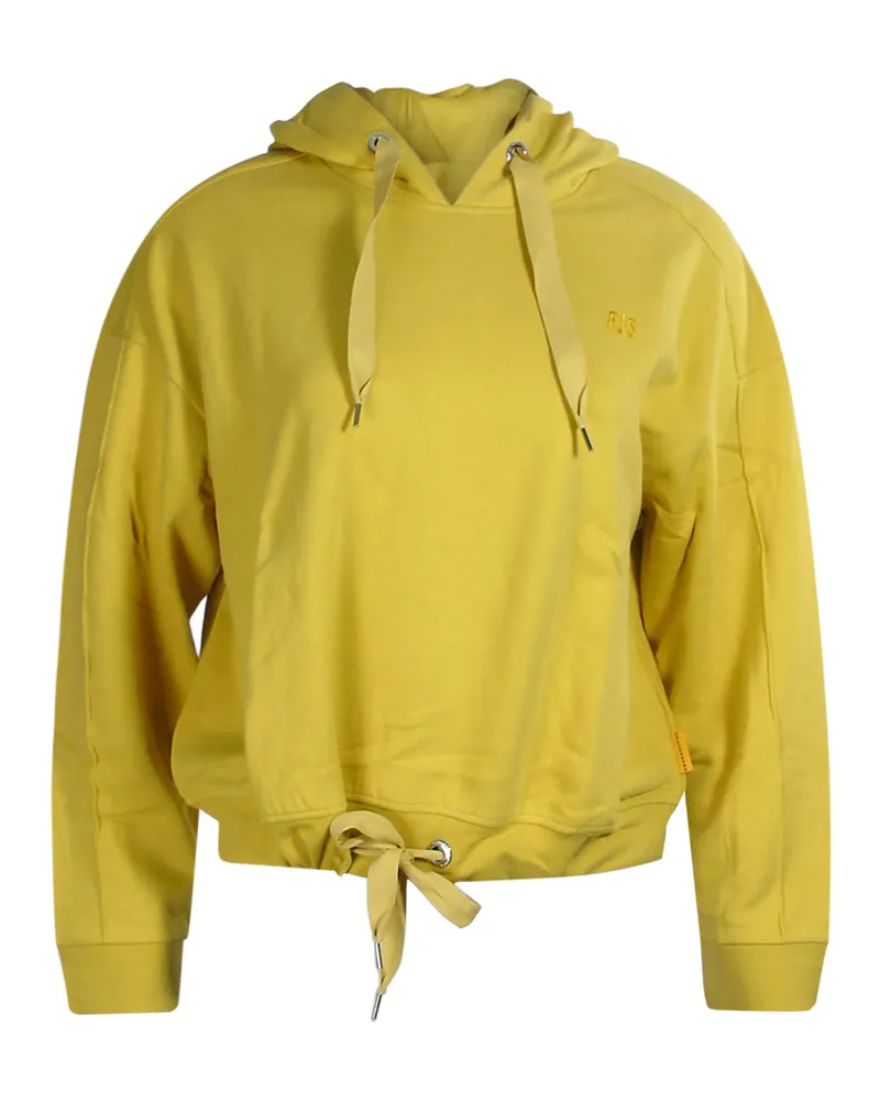 Parajumpers Gaye schlichter gelber Kapuzenpullover Gelb