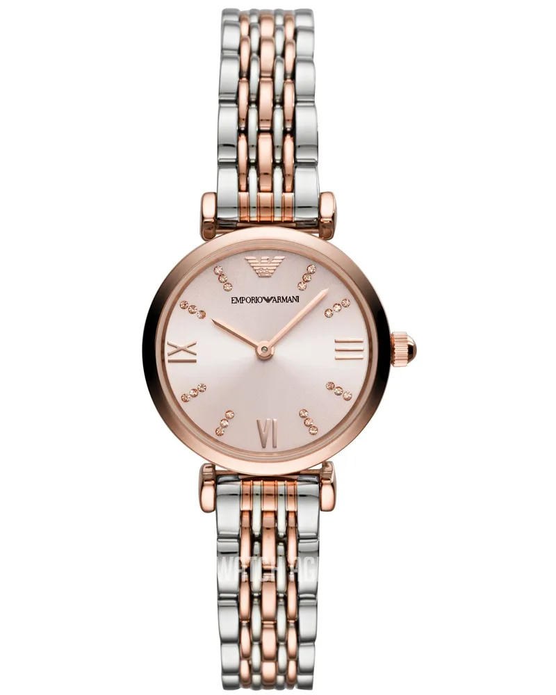 Emporio Armani Gianni T-bar Mehrfarbig Damen Armbanduhr AR11223 Mehrfarbig