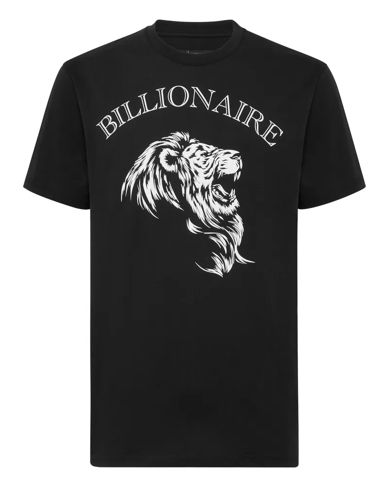 Billionaire T-Shirt Lion Schwarz