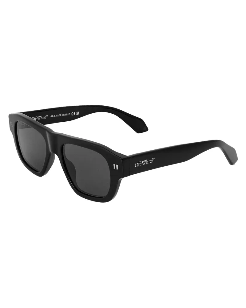OFF-WHITE Off White - "Providence" Sonnenbrille für Damen (Schwarz/Dunkelgrau Schwarz