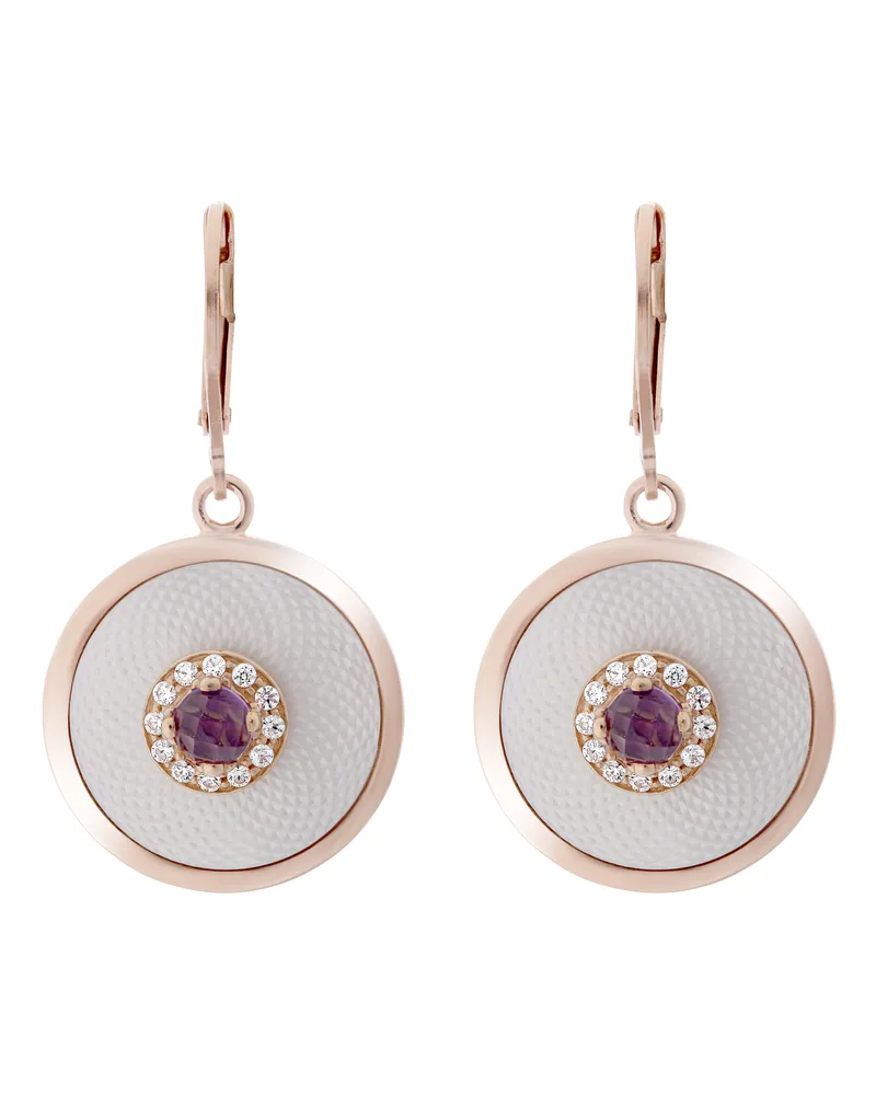 Orphelia Fia' Tropfenohrringe aus 925er Sterlingsilber für Damen - Rosé ZO-7293 Rosé