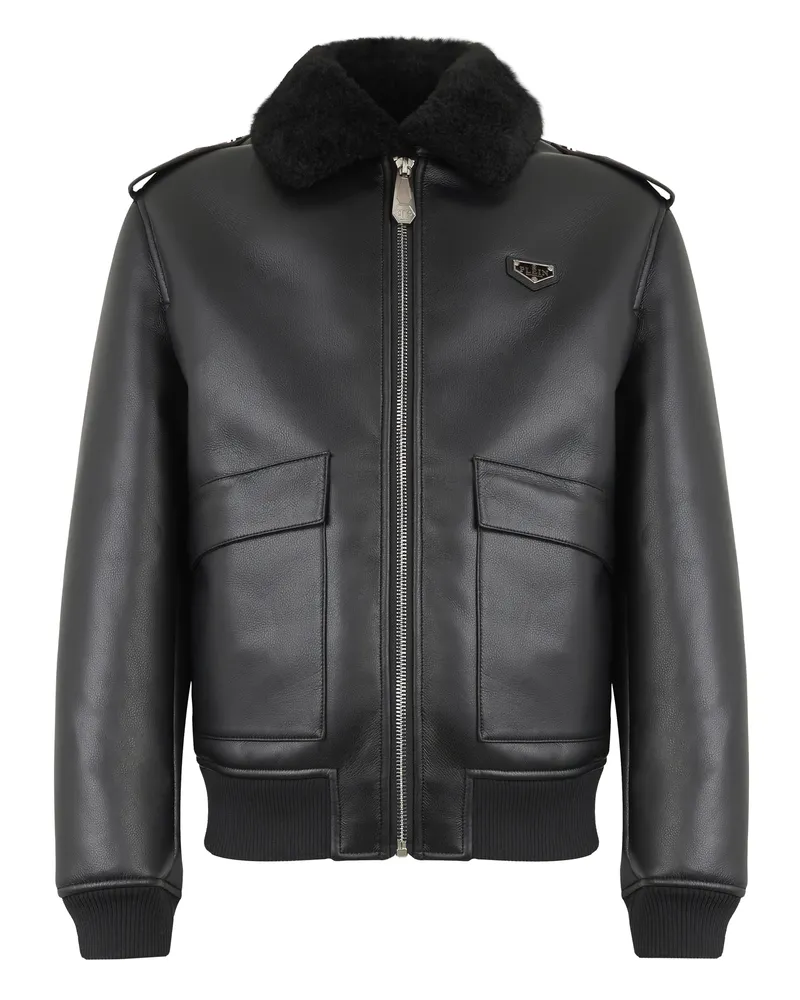 Philipp Plein Jacke Schwarz