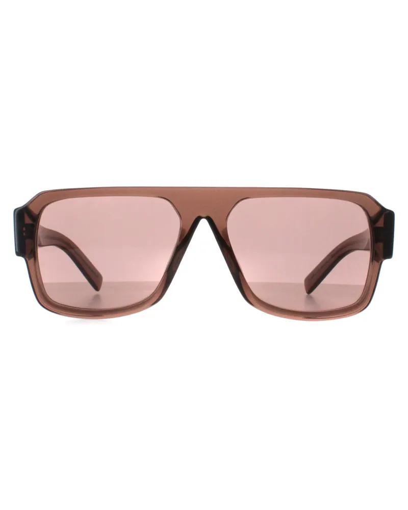 Prada Aviator Herren Transparent Braun Hellbraun PR22YS Braun