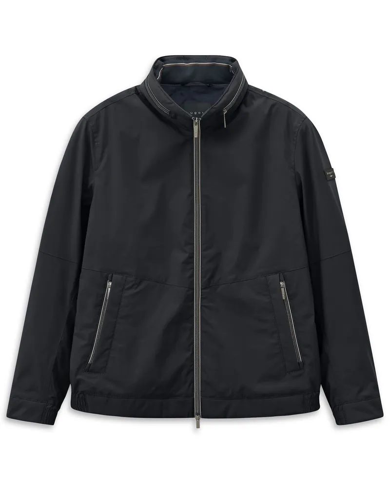 Bugatti Blouson Regular Fit, wasserabweisend, mit Kapuze - Marineblau Marineblau