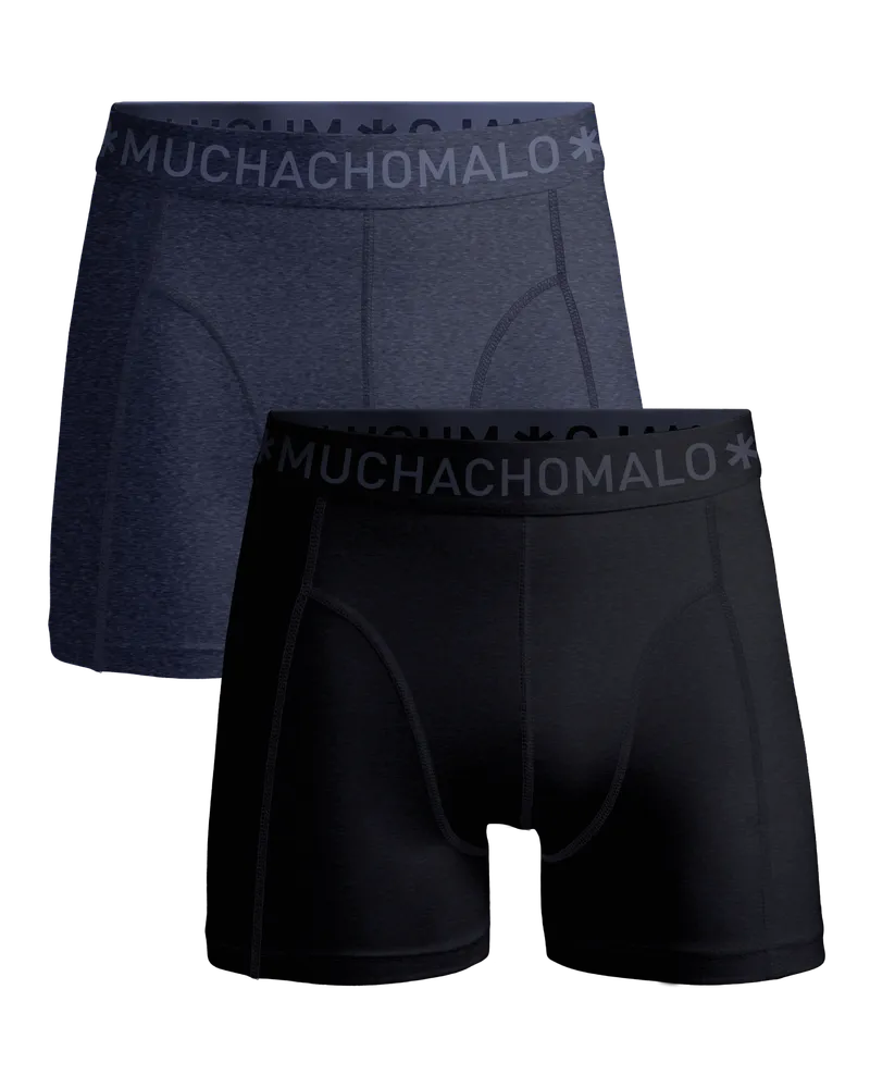 Muchachomalo Herren Boxer Shorts - 2er Pack - Herren Unterwäsche Mehrfarbig