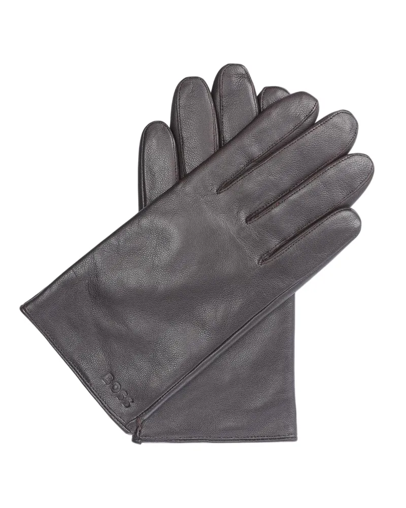 HUGO BOSS Gioli" Handschuhe für Herren (Braun Braun