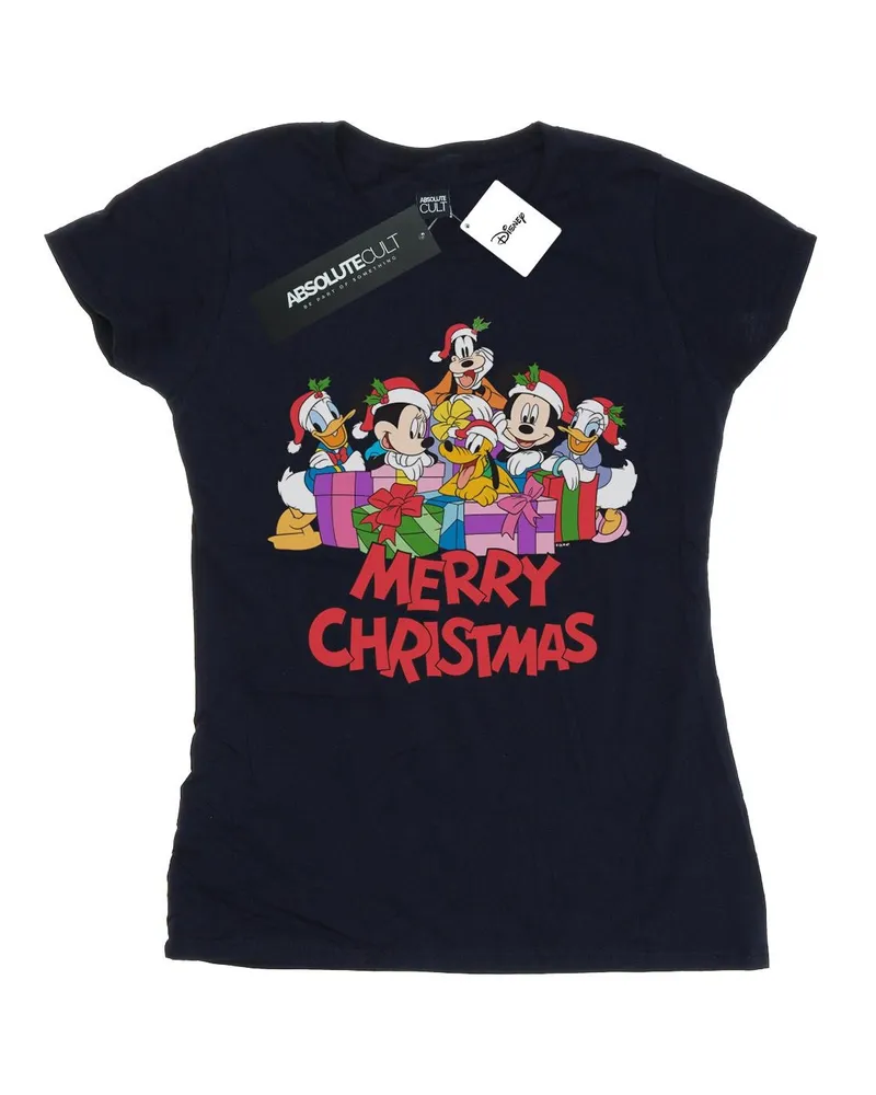 Disney Mickey Mouse and Friends" T-Shirt für Damen (Marineblau Marineblau