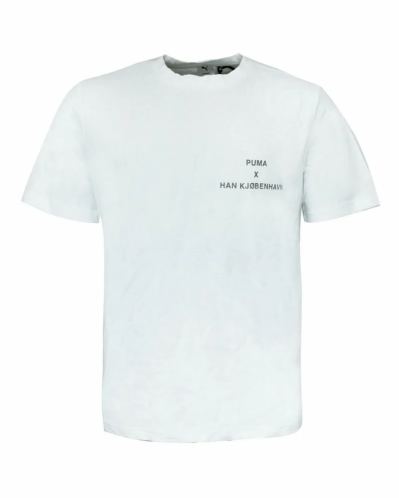 Puma x Han Kjobenhavn Kurzarm Crew Hals weiße Herren T-Shirt 574013 02 Weiß