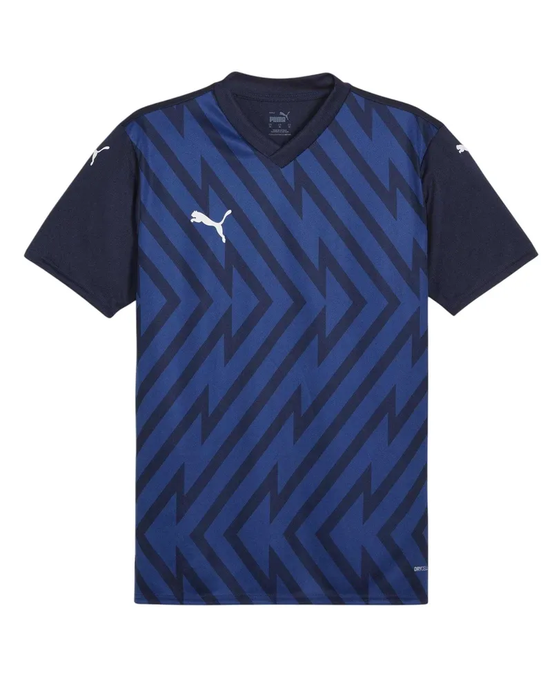 Puma Teamglory" T-Shirt für Herren, Jersey (Marine/Weiß Marineblau