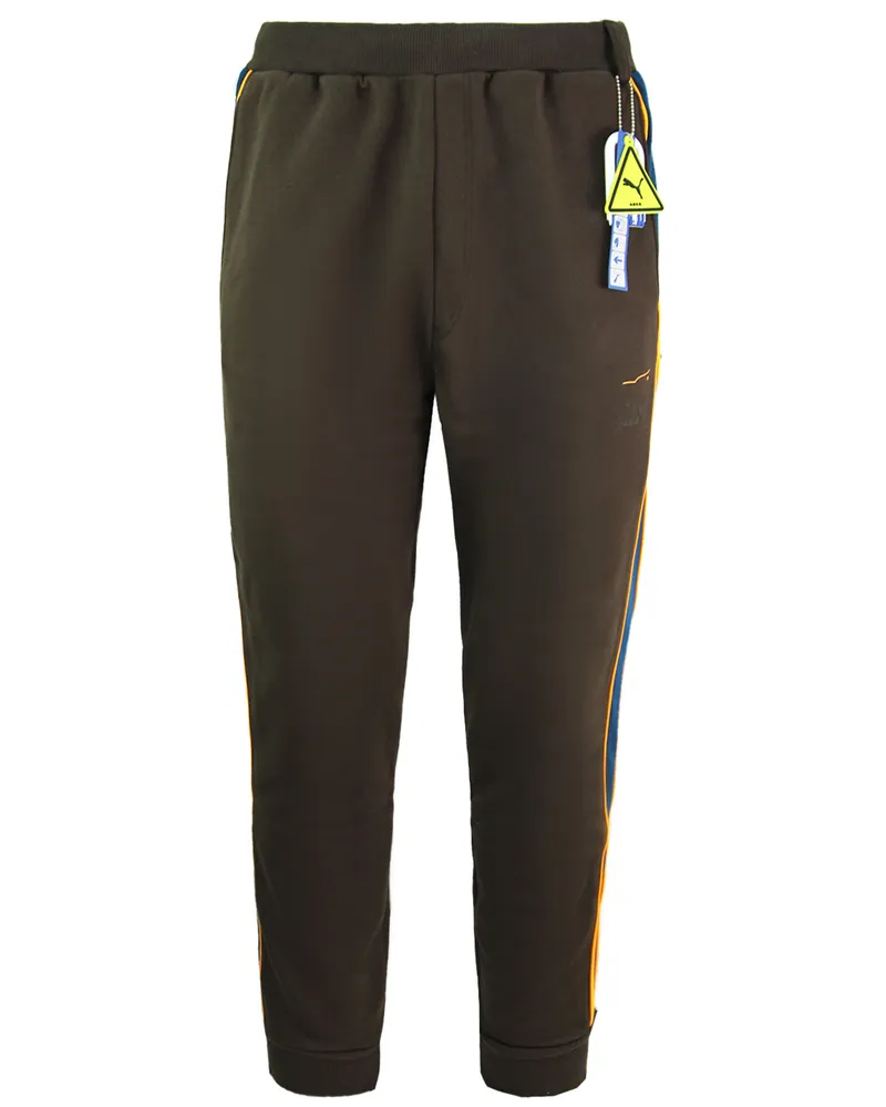 Puma X Ader Fehler T7 Overlay Track Hosen Brown Herren Jogger 595536 48 Braun