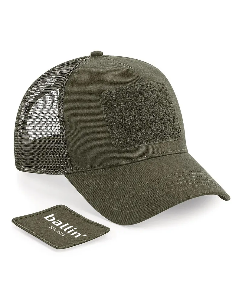 Ballin Est. 2013 Petten Trucker Kappe Grün Grün