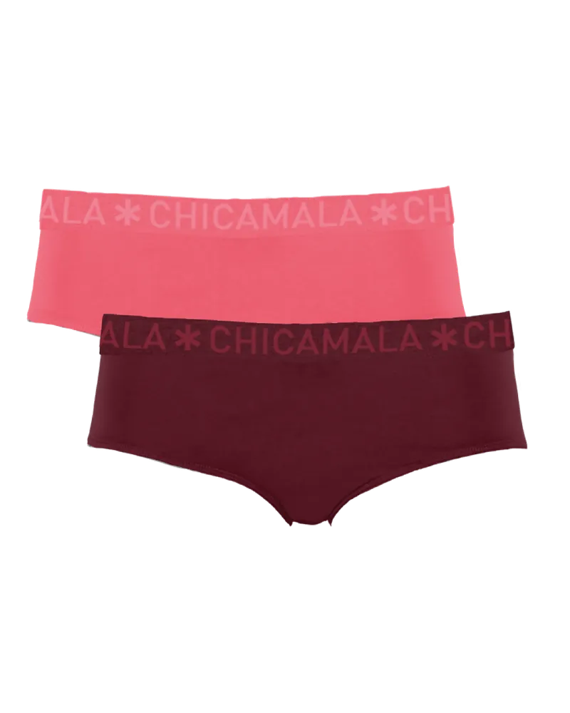 Muchachomalo Chicamala Boxershorts – 3er-Pack – Mädchenunterwäsche Mehrfarbig