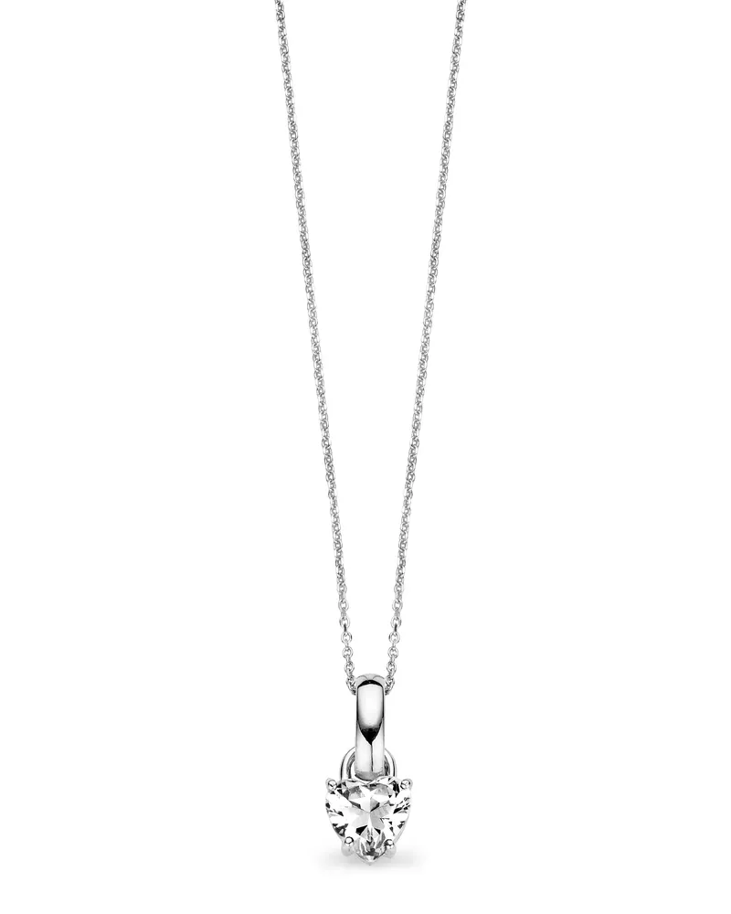Orphelia Damen-Kette aus 925er Sterlingsilber mit Anhänger – Silber ZH-4691 Silber