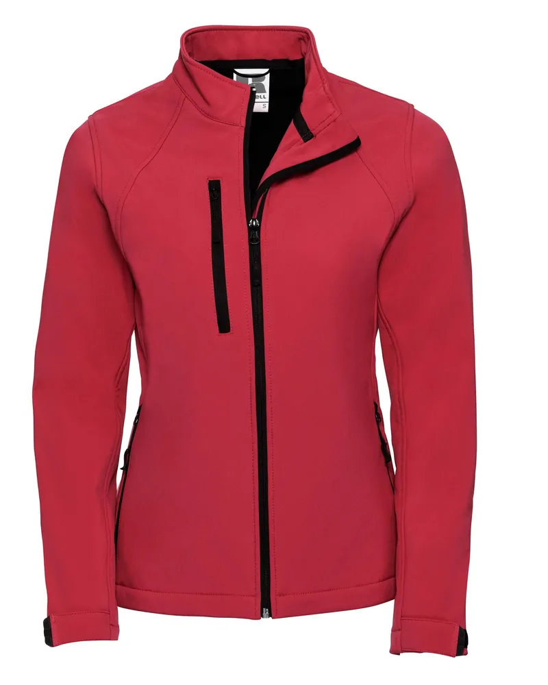 Russell Athletic Russell - Softshelljacke für Damen (Rot Rot