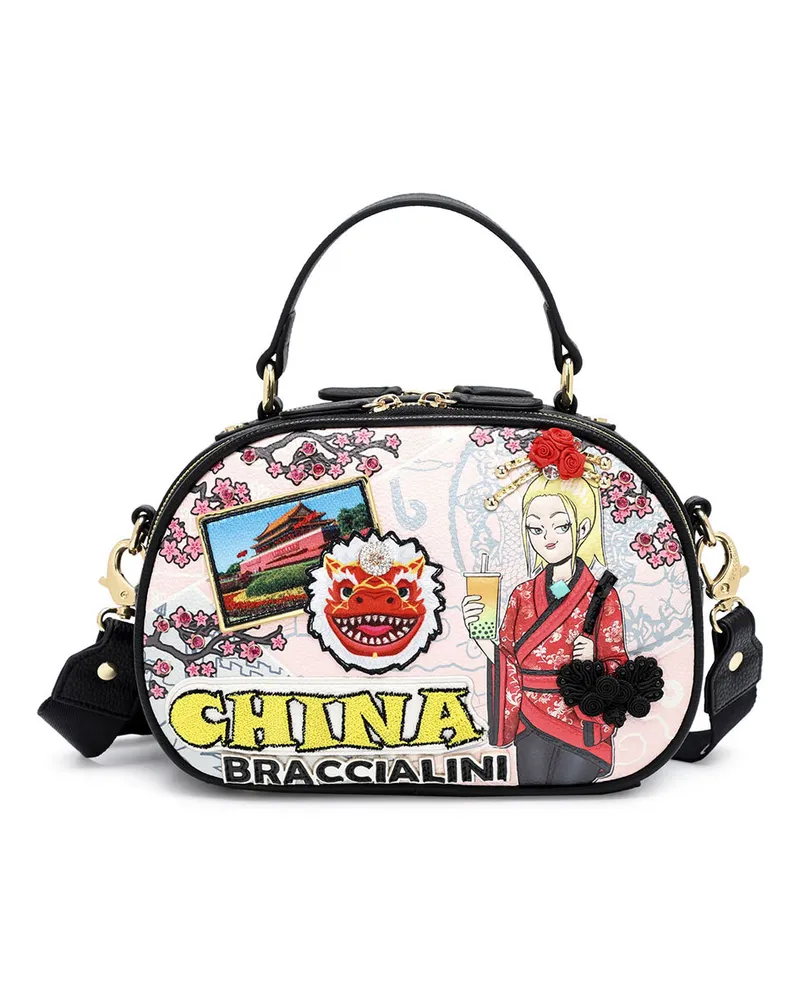 Braccialini Handtasche Frauen Weiß