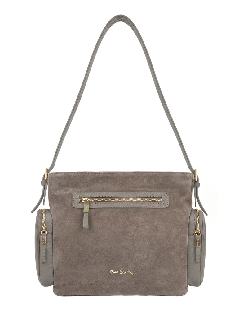 Pierre Cardin Schultertasche für Damen - Taupe Taupe