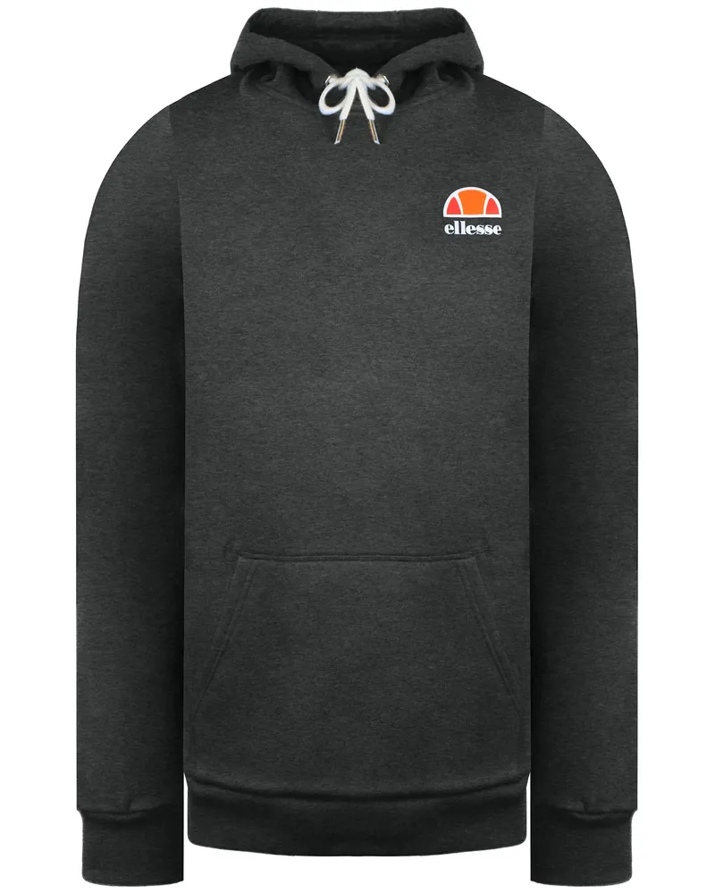 Ellesse Logo Herren Grauer Hoodie Anthrazit