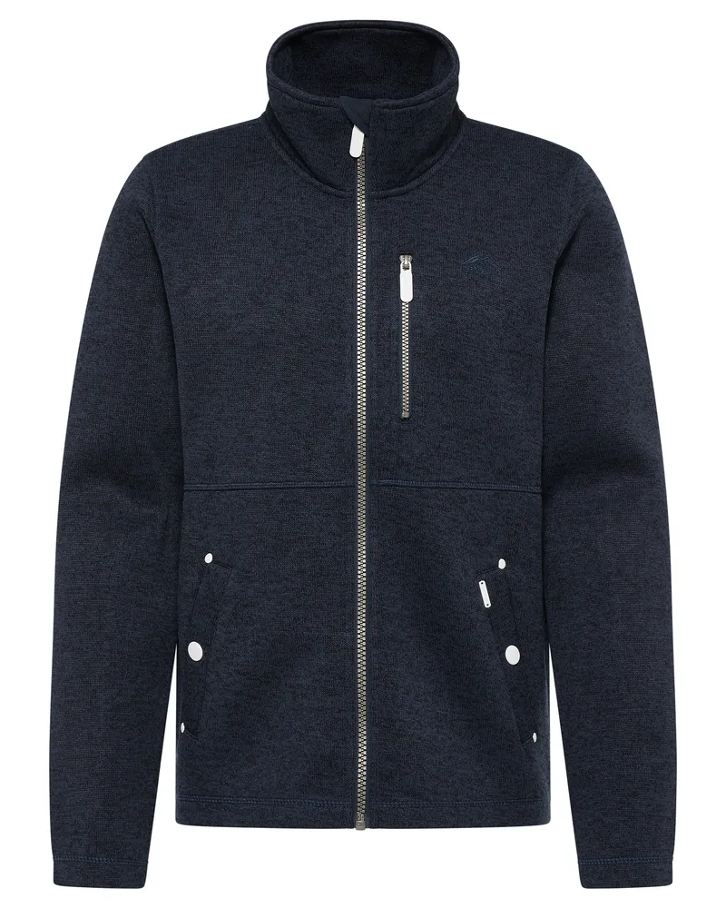 IceBound Serie yuka Strickfleecejacke Herren Marine Melange Dunkles