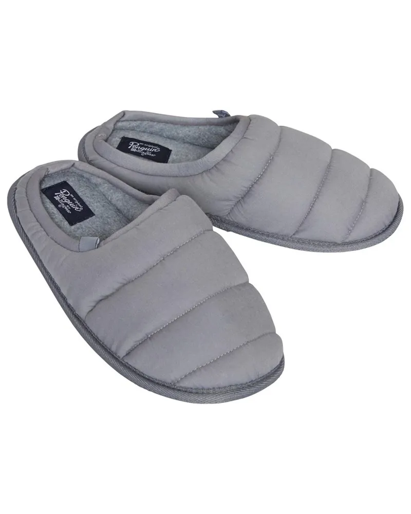 Original Penguin Dream Mule Grau Herren Hausschuhe Grau