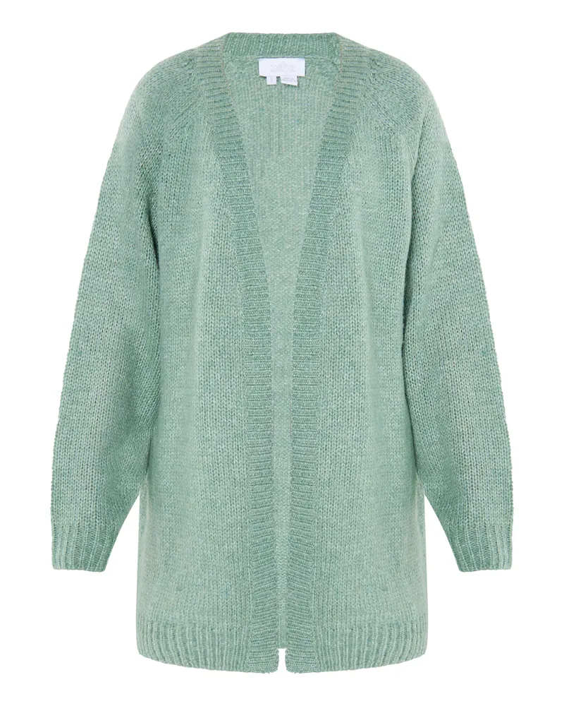 Usha Strickcardigan Damen jadegrün Grün