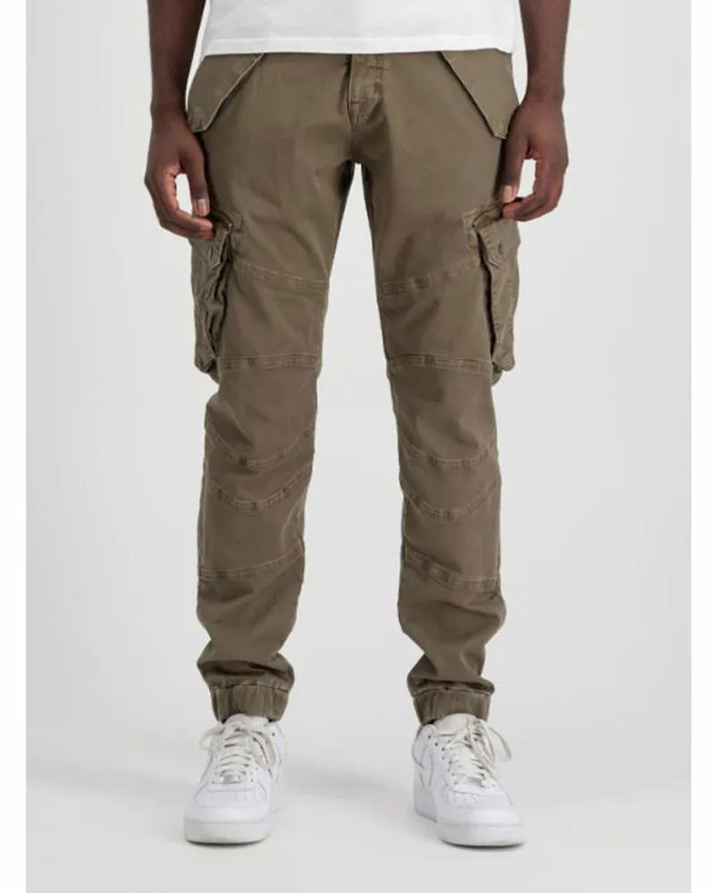 Alpha Industries Herren Combat-Hosen in Taupe Taupe