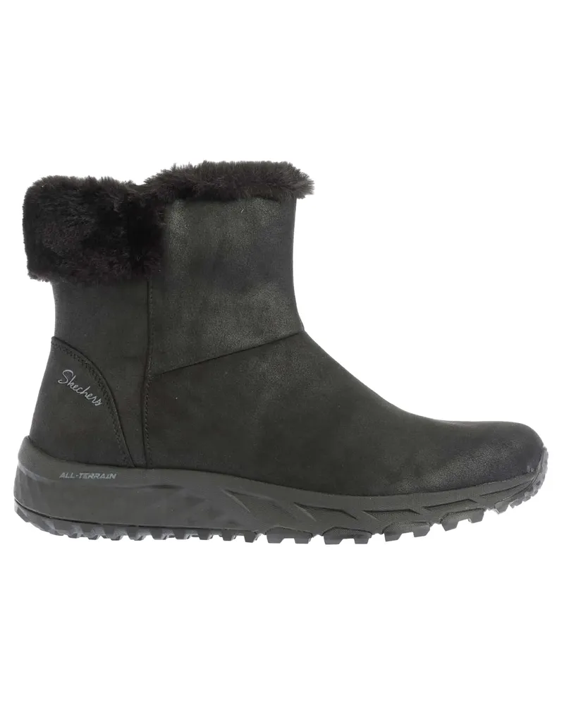 Skechers Damen Stiefel "Escape Plan - Cozy Collab" (Schwarz Schwarz