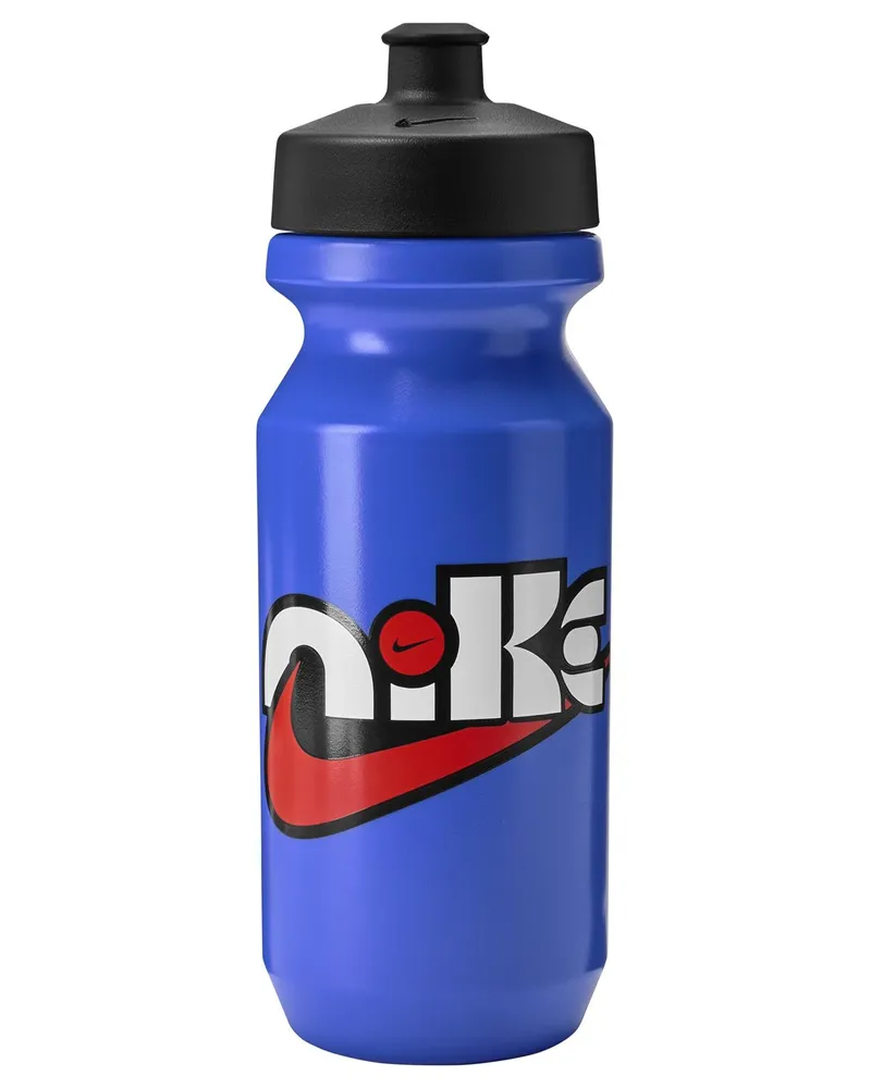 Nike Big Mouth" Bildlich Wasserflasche, 650ml (Königsblau/Schwarz Marineblau