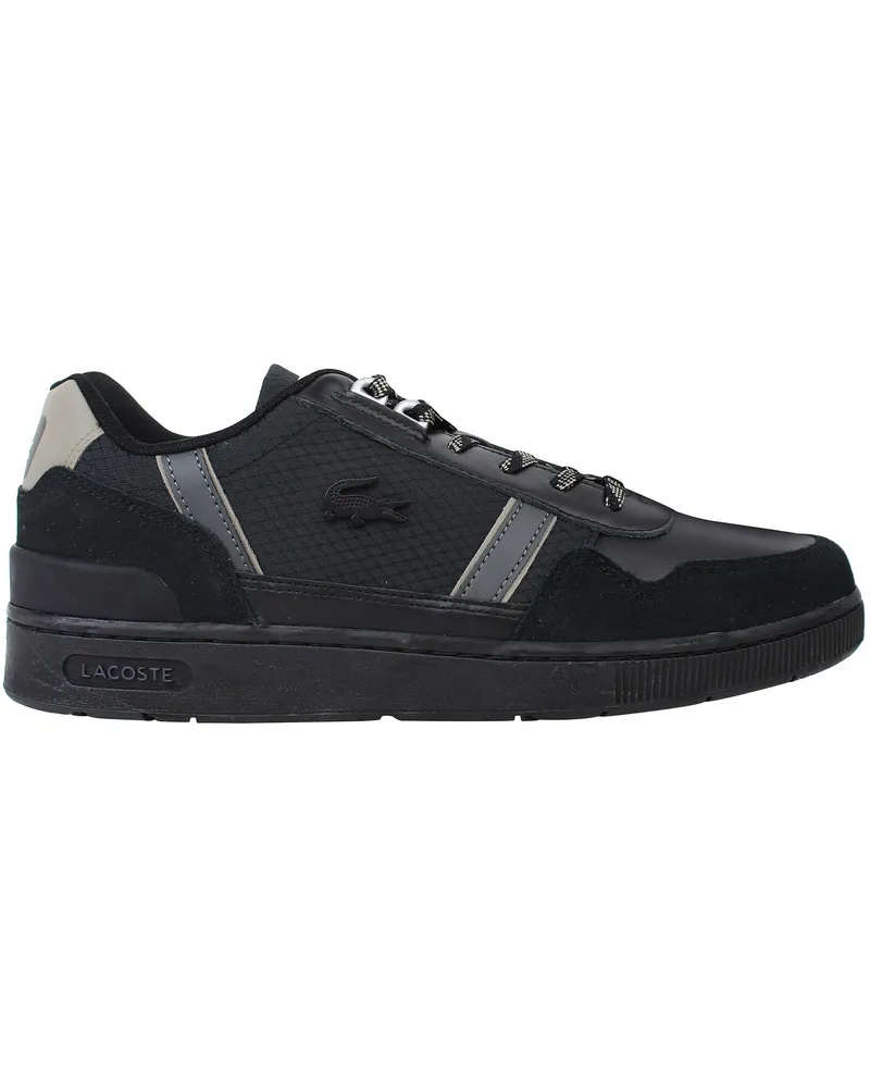 Lacoste T‑Clip 124 2 Herren-Sneaker - Schwarz Schwarz