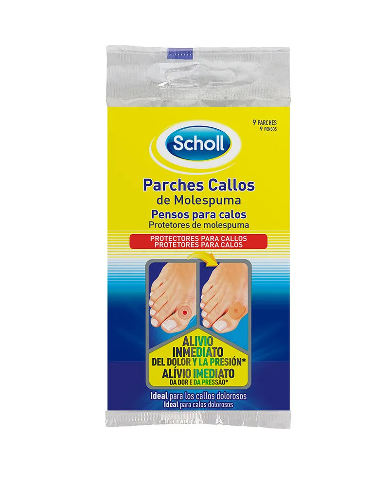 Scholl Molespuma Hornhautpflaster 9 Stck 