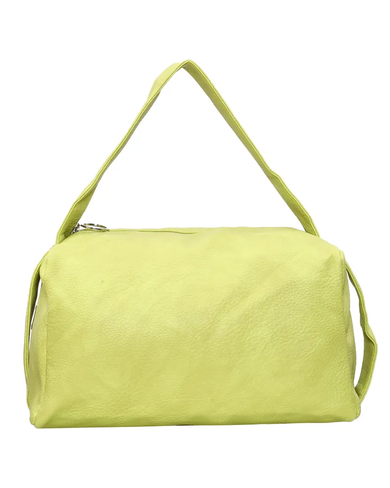 FAINA Handtasche Damen Limette Limettengrün