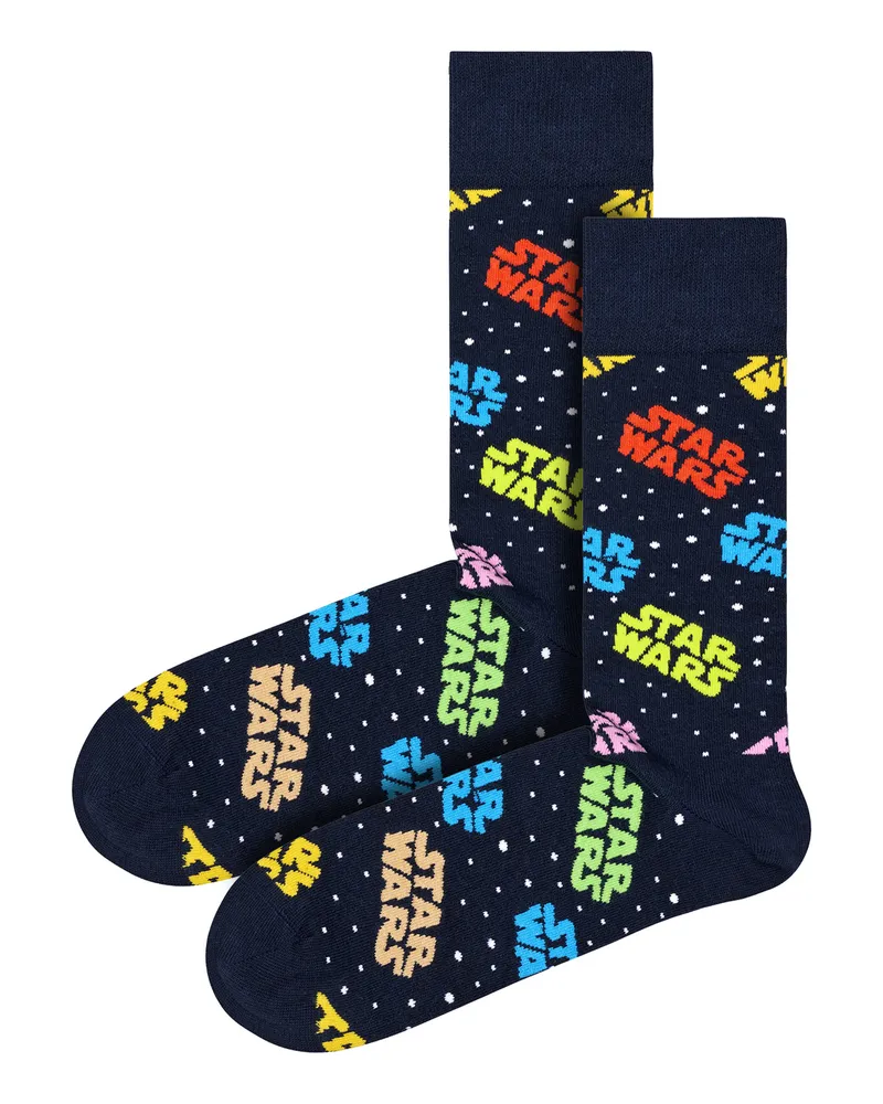 Happy Socks Glückliche Socken - Neuartige Star Wars Socken - Star Wars Mehrfarbig