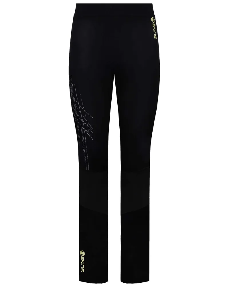 Skins A400 Schwarze Leggings für Damen Schwarz