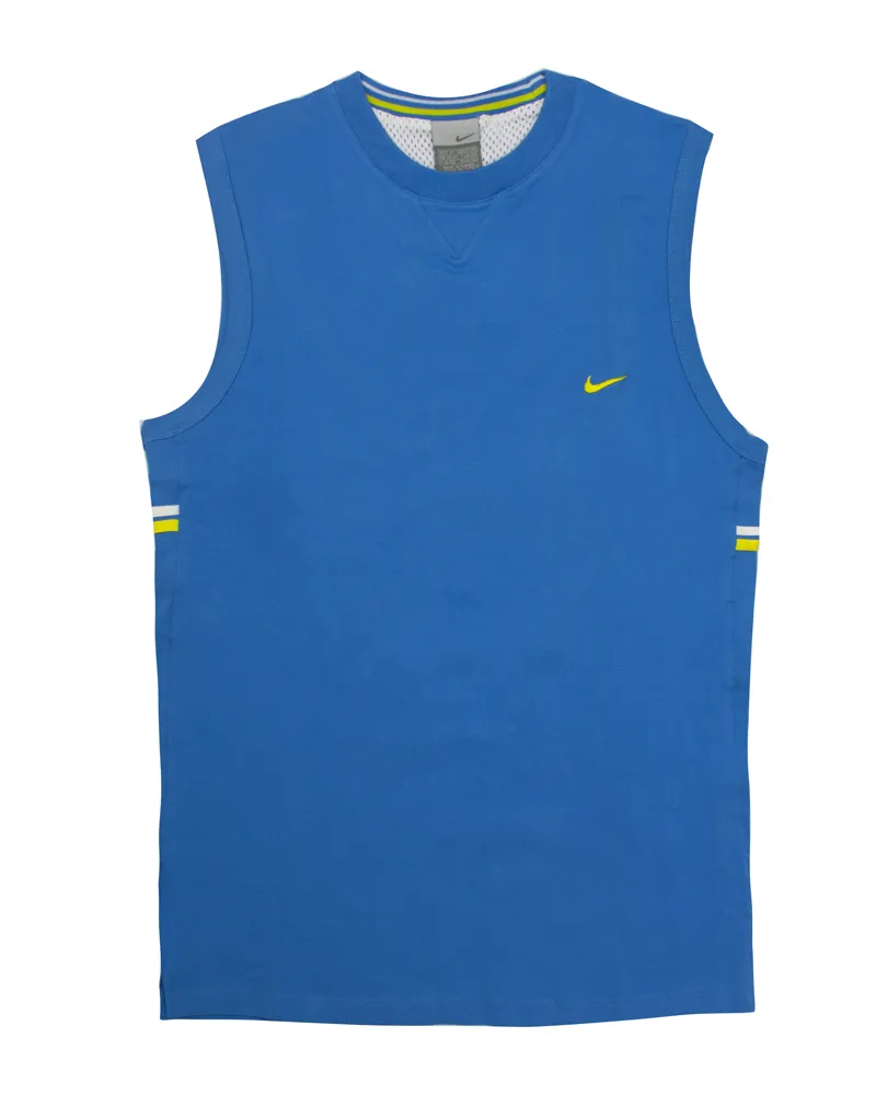 Nike Vintage Blue  Mens Weste Blau