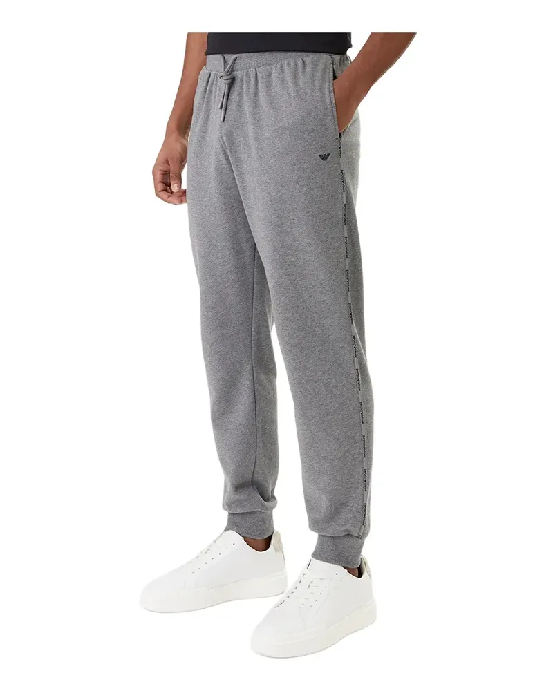 Emporio Armani Herren-Jogginghose „Eagle" - Grau Grau
