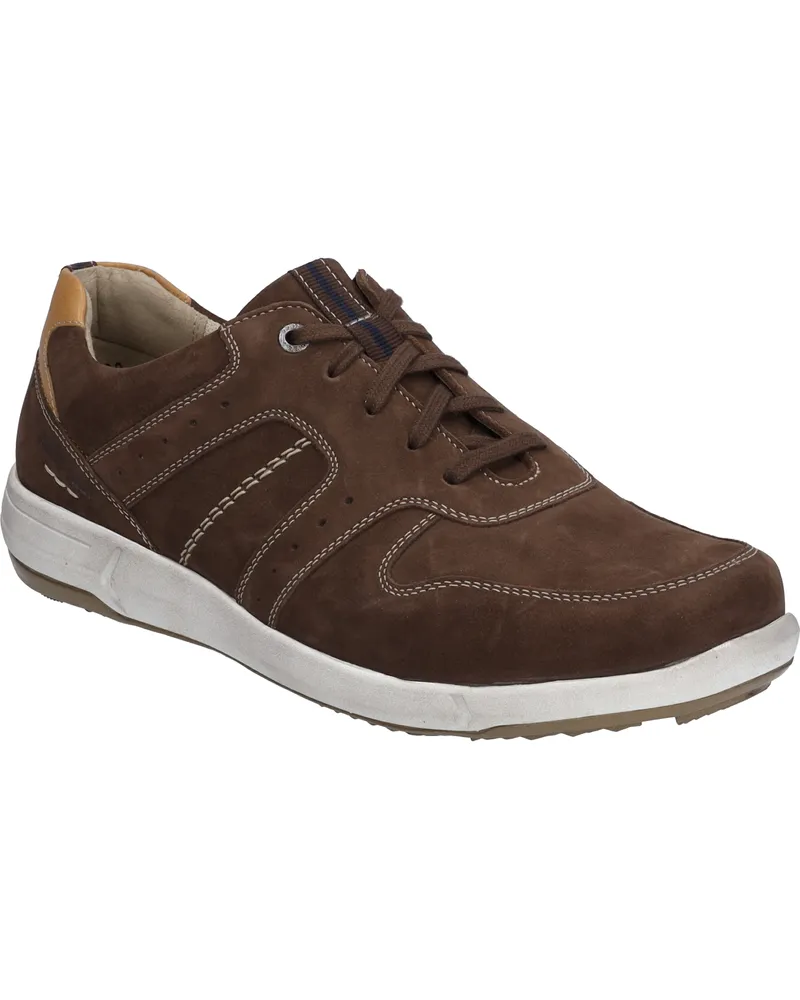 Josef Seibel Herren Halbschuh Enrico 28 in brandy-kombi Braun
