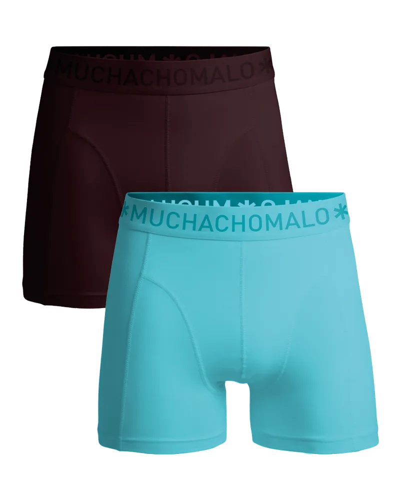 Muchachomalo Herren Boxer Shorts - 2er Pack - Herren Unterwäsche Mehrfarbig