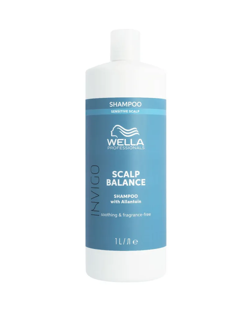 Wella Invigo Balance Sensitive Calm Shampoo für irritierte Kopfhaut, 1000 ml 