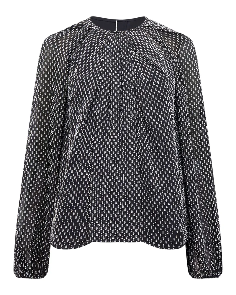 French Connection Stacey" Bluse für Damen (Schwarz Schwarz