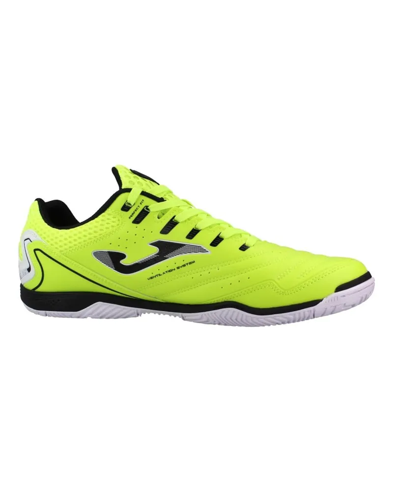 Joma Maxima" Hallenfußballschuhe für Herren, Verstärkte Zehe (Fluoreszierendes Gelb/Schwarz Gelb