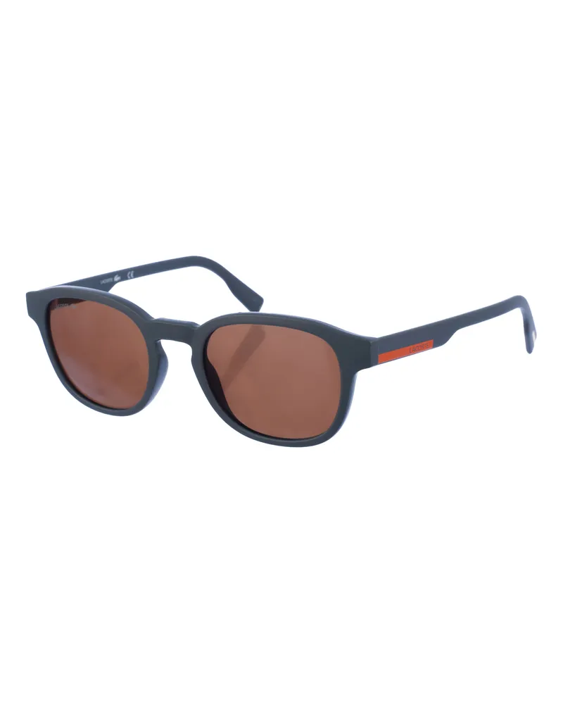 Lacoste Ovale Sonnenbrille aus Acetat L968S Damen Grau