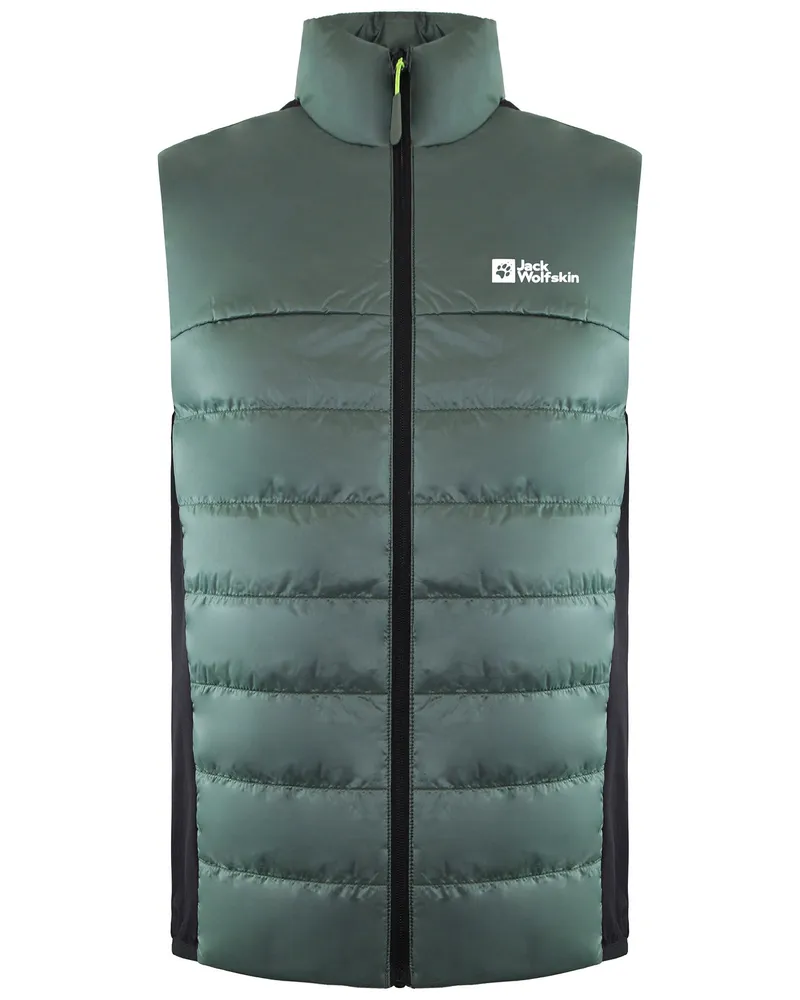 Jack Wolfskin Morobbia Herren Grüne Weste Grün
