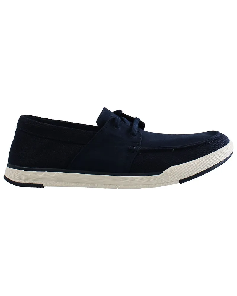 Clarks Schritt Isle Basis Herren Navy Schuhe Blau