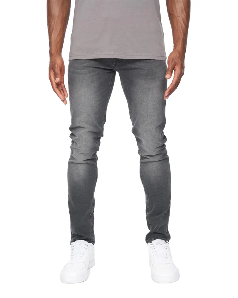 CrossHatch Barbeck" Jeans für Herren (Hellgraue Wäsche Hellgrau