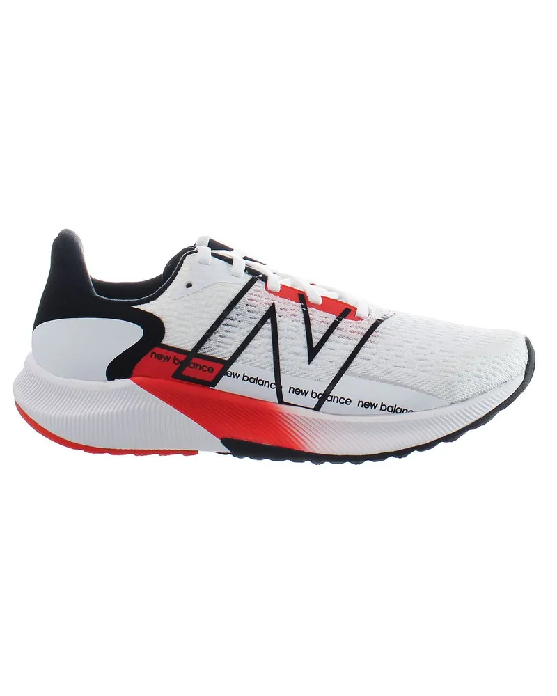 New Balance Neues Gleichgewicht Fuelcell Propel V2 White Womens Running Trainer Weiß